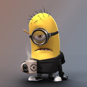 Tired-Minion-Coffee-Best-Funny-iPAD-iCloud-WallPaper